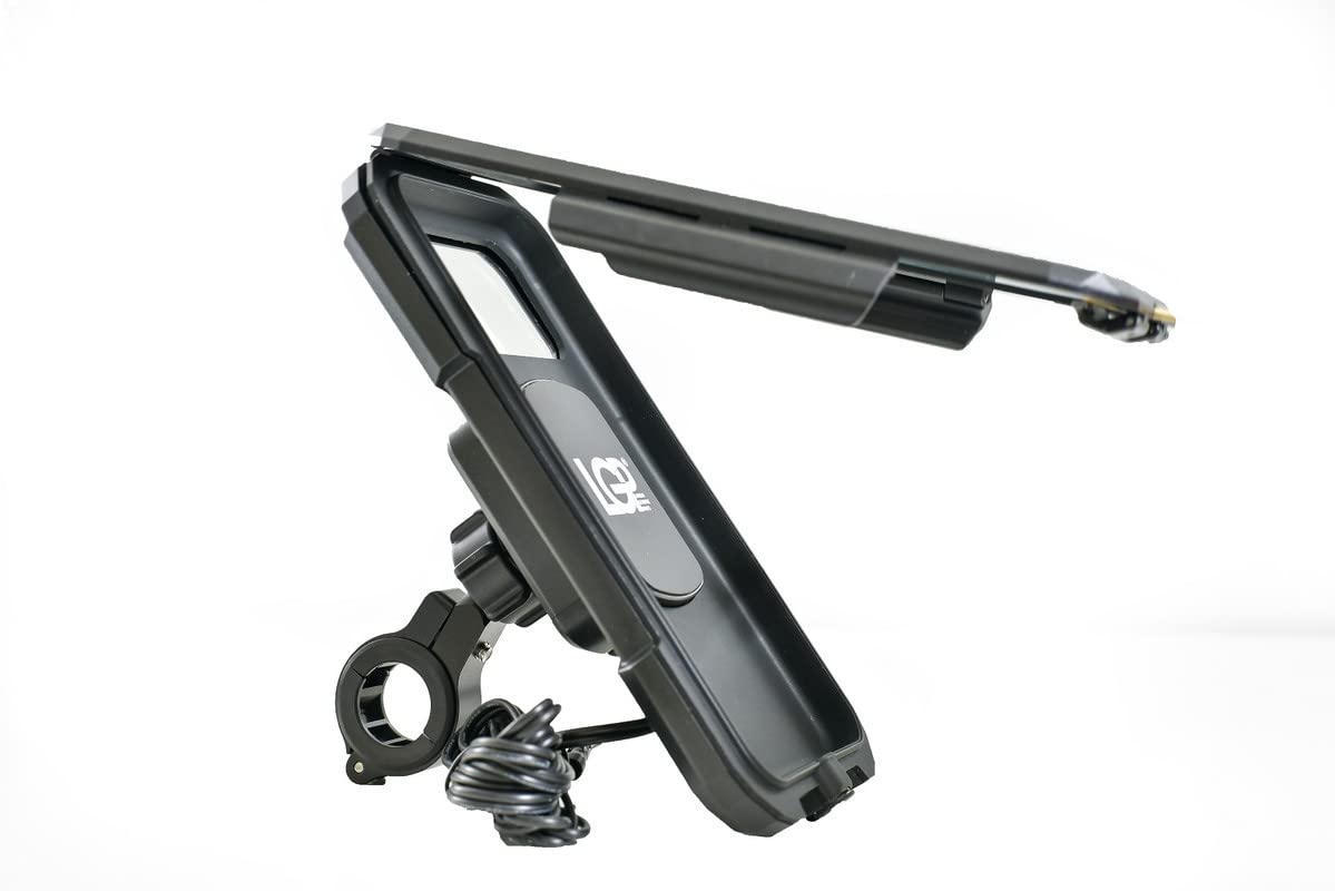 LGP Mobile Holder WP with Handle Bar Attachment & Charger