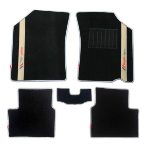 Elegant Sports Custom Fit Car Mat Compatible with Honda Jazz 2018 Onwards | Available in 5 colors Black, Beige, Tan & Brown