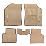 Elegant Sports Custom Fit Car Mat Compatible with Ford Aspire | Available in 5 colors Black, Beige, Tan & Brown