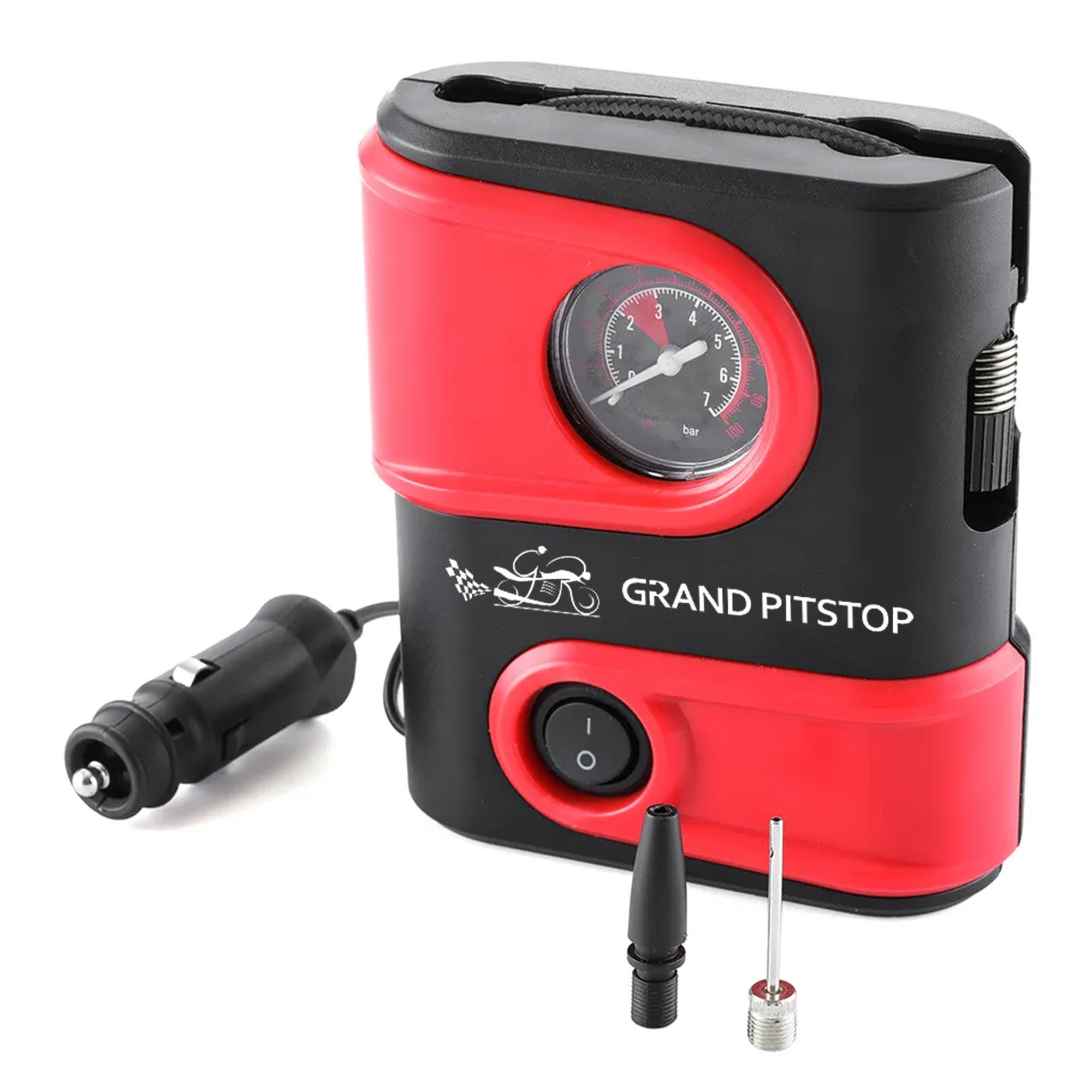 GPS Tyre Inflator Red