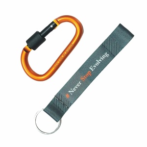 MOTOTECH Carabiner with Key Ring