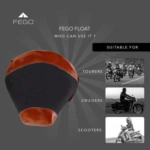 FEGO Float Mountain Range - Air Seat Cushion for Bikes