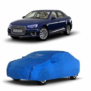 Polco Audi A3 Car Cover Waterproof and UV Resistance With Mirror Pockets and Antenna Cover (Dupont Tyvek)